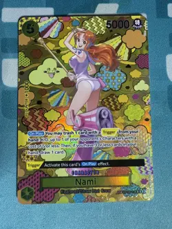 Nami SP OP08-106 SP Foil Emperors in the New World OP09 Card English - Image 1
