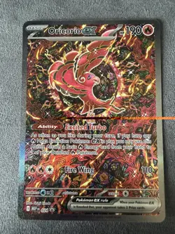 Pokemon Card Oricorio EX MEP 024 Mega Evolution Black Star Promo NM - Image 1