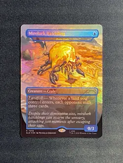 Mirelurk Hatchling (Ruin Crab) Foil R 7095 Fallout Secret Lair SLD MTG NM - Image 1
