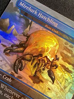 Mirelurk Hatchling (Ruin Crab) Foil R 7095 Fallout Secret Lair SLD MTG NM - Image 4