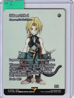 FOIL Ragavan Nimble Pilferer (Zidane Tribal)(Borderless)* Final Fantasy MTG - Image 1