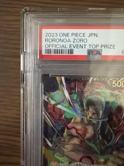 One Piece Card Roronoa Zoro Flagship Promo PSA 10 Gem Mint Japanese - Image 3