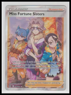 Pokemon SWSH11: Lost Origin #194/196 Miss Fortune Sisters (Full Art) - Image 1