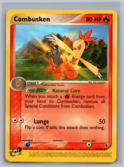 Pokemon TCG Combusken #28/109 CCG EX Ruby & Sapphire - Image 1
