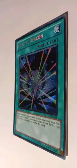 Yugioh! Crystal Beacon RYMP-EN048 1st Edition Secret Rare Near Mint! - Image 3