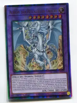 Yu-Gi-Oh! Albion der Heiligfeuer Drache Ultimate Rare RA05-DE037 - Image 1