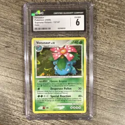Nintendo CGC 6 Venusaur 13/147 Supreme Victors Holo Rare English Pokemon Card - Image 1