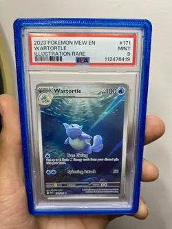 Pokemon TCG Card - Scarlet & Violet 151 English - Wartortle 171/165 - PSA 9 MINT - Image 1