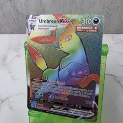 Umbreon VMAX 214/203 Evolving Skies Rainbow Secret Rare Pokemon Card - Image 2