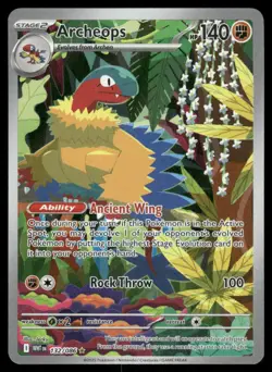Pokemon Cards Archeops 132/086 White Flare Illustration Rare NM - Image 1