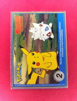 Sandslash #28 Pokemon The First Movie Promo Card Burger King PERFORATED - Image 2