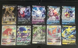 Pokemon V/Vstar/Vmax Lot Of 10 Cards From Random Sets M/NM - Image 1