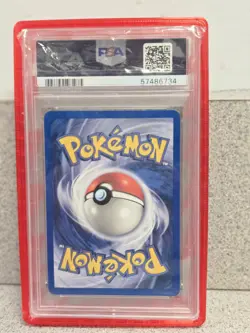 PSA 9 - Pokemon PIDGEOT 14/130 - BASE SET 2 - FOIL Rare SWIRL - Image 4