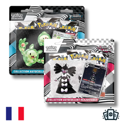 Artset Tripack Pokemon EV10.5 : Foudre Noire et Flamme Blanche - Francais - Image 1