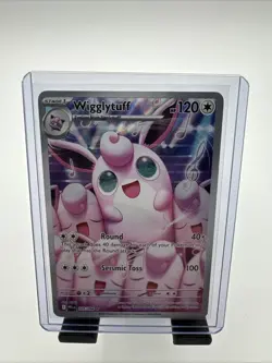 2025 Pokemon Phantasmal Flames Wigglytuff Illustration Rare #105/094 - Image 1