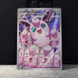 Wigglytuff Pokemon • Phantasmal Flames Illustration Rare • 105/094 Near Mint - Image 1