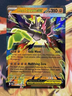 Mega Zygarde ex 047/088 Double Rare Perfect Order Pokemon (NM) - Image 1