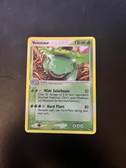 Venusaur 6/17 Pop Series 2 Holo Rare LP Pokemon TCG W/ Toploader - Image 1