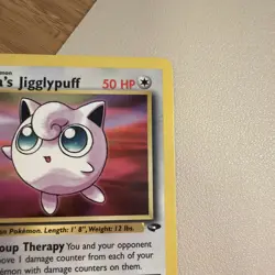 Pokemon TCG Erika's Jigglypuff 69/132 Gym Challenge Regular Unlimited LP - Image 4