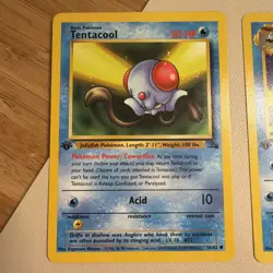 Pokemon TCG Vintage Tentacruel Tentacool Fossil 1st Edition Non Holo - Image 2