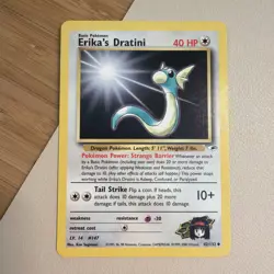 Erika's Dratini - REG - Pokemon TCG - Gym Heroes - 42/132 - UNCOMMON ~ LP - Image 1