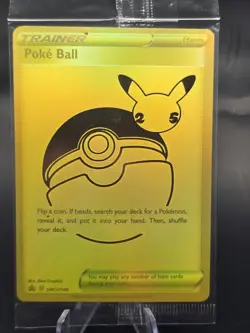Pokemon SEALED Poke Ball SWSH146 Celebrations Ultra Premium Collection Promo!! - Image 1