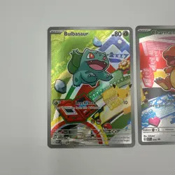 Pokemon TCG First Partner Illustration Collection Series 1 Kanto GEN 1 Starters - Image 2