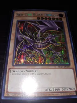 Yugioh! Red-Eyes Black Dragon Prismatic Secret Rare MP24 1st Edition NM - Image 1