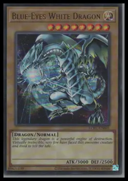 Blue-Eyes White Dragon Ultra Rare Legendary Collection Kaiba LCKC-EN001 NM - Image 1