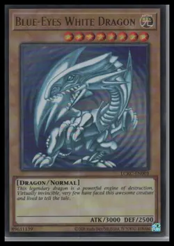 Blue-Eyes White Dragon Ultra Rare Legendary Collection Kaiba LCKC-EN001 NM - Image 1