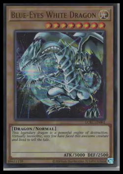 Blue-Eyes White Dragon Ultra Rare Legendary Collection Kaiba LCKC-EN001 NM - Image 1