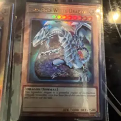 Yugioh Blue-Eyes White Dragon x3 Playset! - Image 4