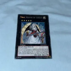 Yu-Gi-Oh! Tiras Keeper of Genesis GENF-EN044 Secret Rare 1st Edition - Image 1