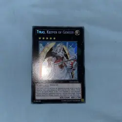 Yu-Gi-Oh! Tiras Keeper of Genesis GENF-EN044 Secret Rare 1st Edition - Image 3