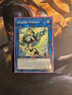 Yu-Gi-Oh! Cyberse Wicckid SAST-EN044 Common 1st Edition Near Mint - Image 1