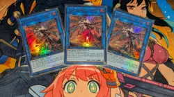 YuGiOh! | 3x Sky Striker Ace - Kagari | DUOV-EN060 Ultra Rares 1st Ed. | NM - Image 1