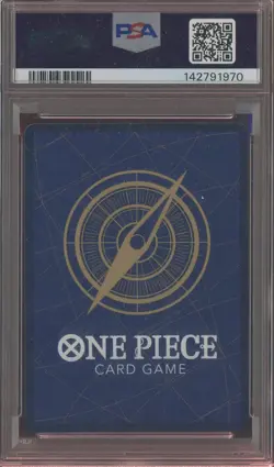 2024 One Piece OP09 Japanese #004 Shanks Manga Alternate Art PSA 10 GEM MINT - Image 2