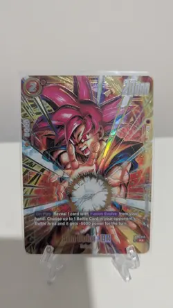 Son Goku Br Fb09-10 Ultimate Battle Prize Card Dragon Ball Fusion World - Image 1