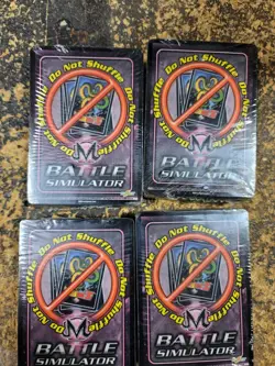 Lot of4 Dragon Ball Z 55 Cards TCG CCG Battle Simulator Score 2001 Majin Buu - Image 1