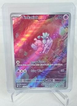 Tinkatink 216/193 Illustration Rare Holo Pokemon Card 2023 - Image 1