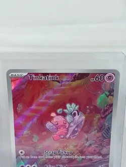 Tinkatink 216/193 Illustration Rare Holo Pokemon Card 2023 - Image 2