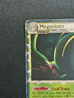 Meganium (Prime) 109/123 Holo Ultra Rare 2010 HeartGold SoulSilver Pokemon Card - Image 3