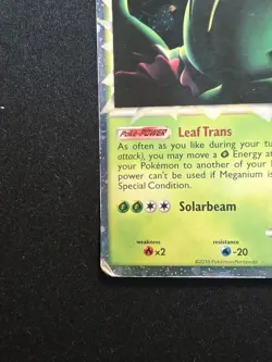 Meganium (Prime) 109/123 Holo Ultra Rare 2010 HeartGold SoulSilver Pokemon Card - Image 5