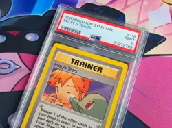 Misty's Tears #118 - 2000 Pokemon Gym Challenge WOTC Vintage Card - PSA 9 - Image 3