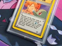 Misty's Tears #118 - 2000 Pokemon Gym Challenge WOTC Vintage Card - PSA 9 - Image 4