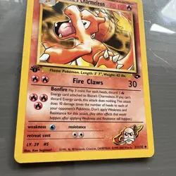 Pokemon Card Blaine's Charmeleon 1st Edition Uncommon Gym Challenge 31/132 NM - Image 5