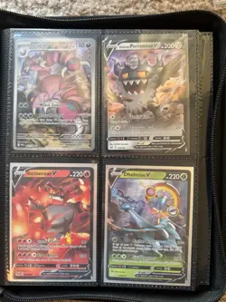 Pokemon Card Binder Collection 39+ Mint Cards Full Arts, Trainers,Illustrations - Image 5