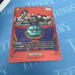 North Kai SB02-002 Dragon Ball Fusion World Card Game Alt Art - Image 1