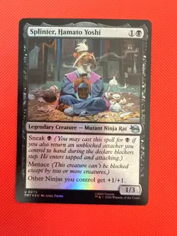 Splinter, Hamato Yoshi Foil U Teenage Mutant Ninja Turtles 79 NM - Image 1