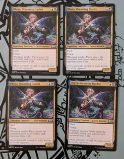 MTG 4 x WILDS OF ELDRAINE Uncommon OBYRA DREAMING DUELIST NM - Image 1